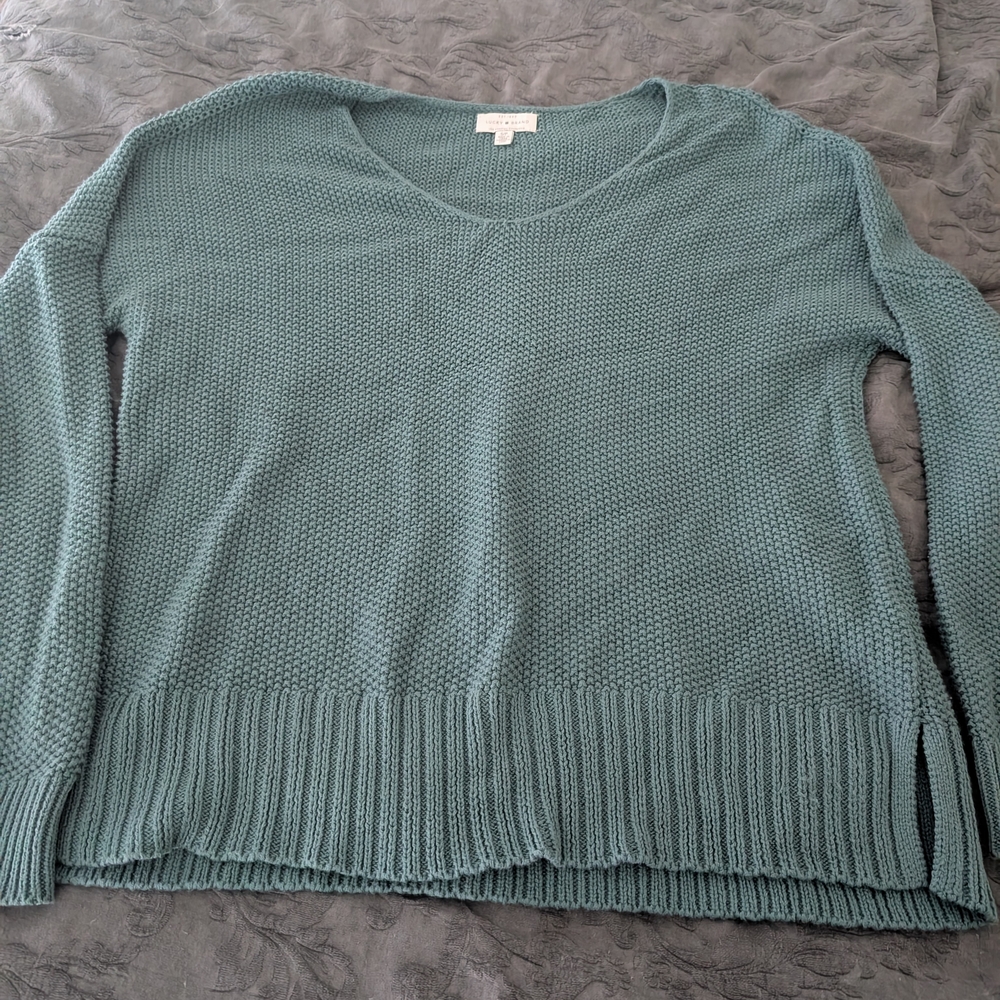 Women's Teal Sweater